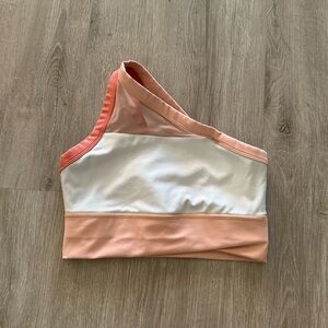 Born Primitive Coral and White Sports Bra